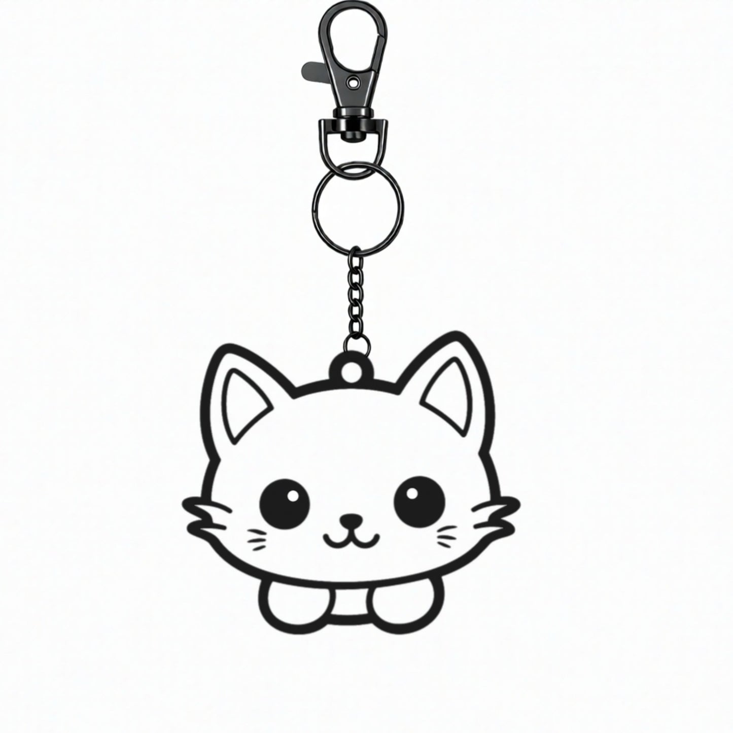 Kitty NFC Keychain