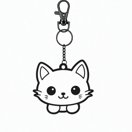 Kitty NFC Keychain